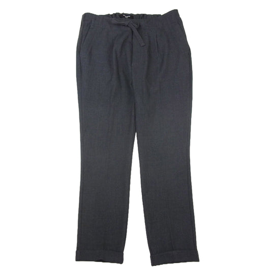 1piu1uguale3 ウノピュウノウグァーレトレ 1タック スラックス チノ パンツ グレー系 L【中古】