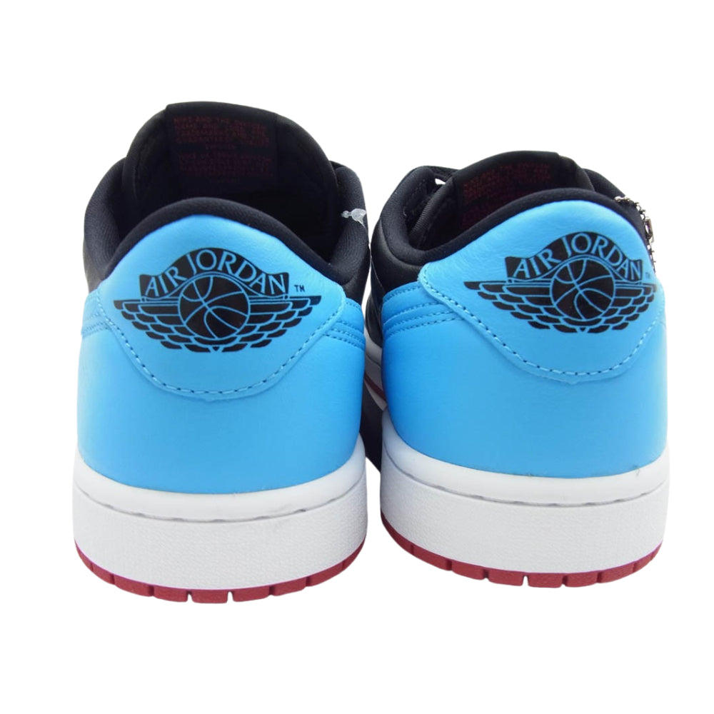 NIKE ナイキ CZ0775-046 Women's Air Jordan 1 Retro Low OG NC to Chi ウィメンズ エアジョーダン1 レトロ ロー ノースカロライナ トゥ シカゴ レッド系 ライトブルー系 27.0cm【新古品】【未使用】【中古】