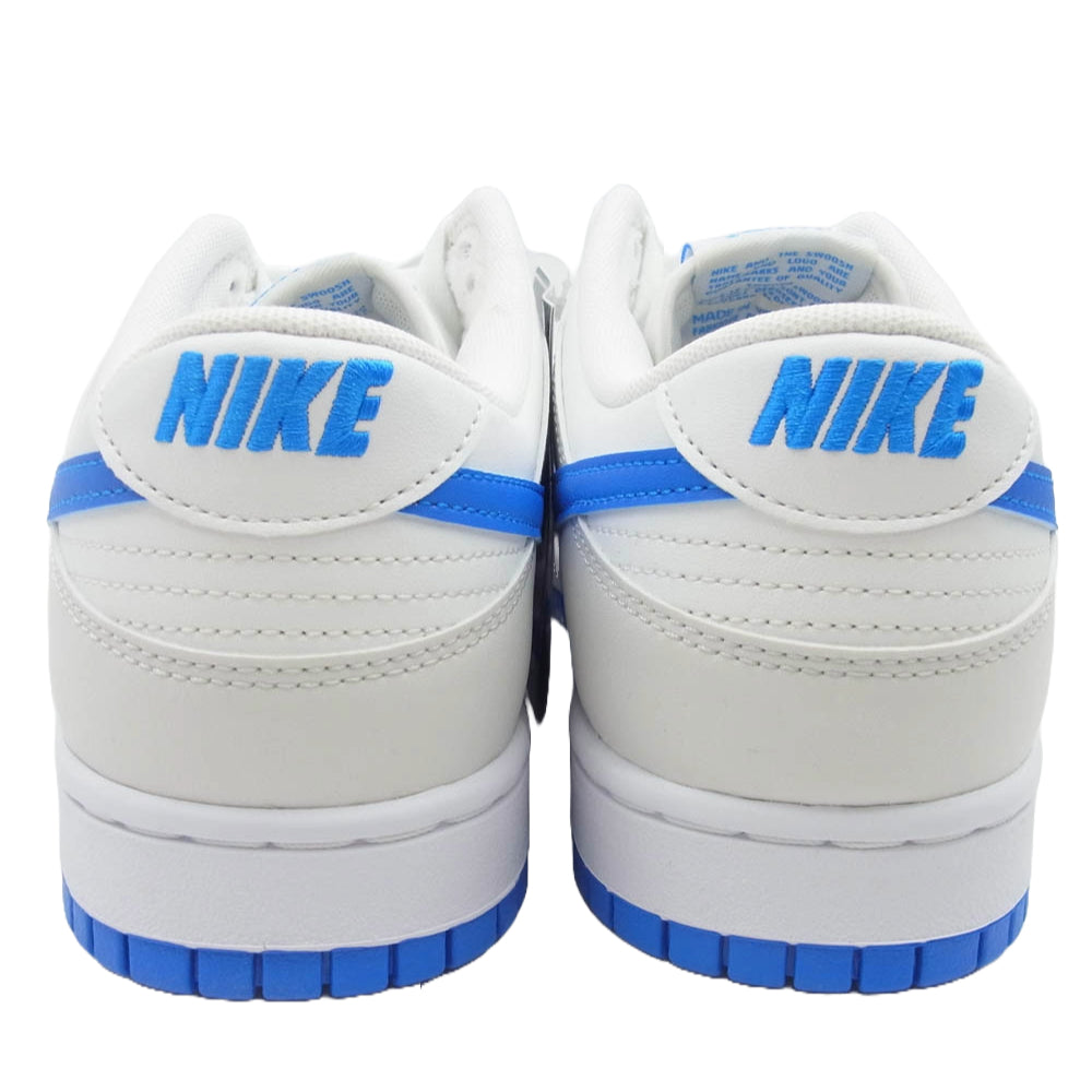 NIKE ナイキ DV0831-108 Dunk Low Summit White Photo Blue Platinum Tint White ダンク ロー サミットホワイト フォトブルー プラチナムティント ホワイト系 ブルー系 28.5cm【新古品】【未使用】【中古】