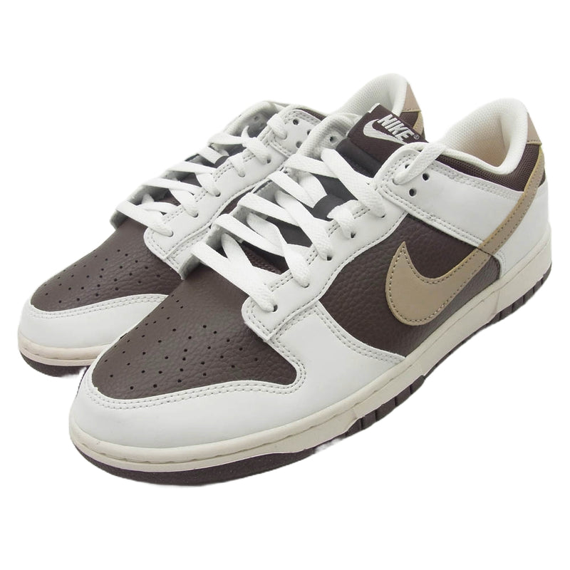 NIKE ナイキ HF4292-100 Dunk Low Next Nature Mocha ダンクロー ネクスト ナチュル モカ ローカット スニーカー ホワイト系 ブラウン系 28.5cm【新古品】【未使用】【中古】