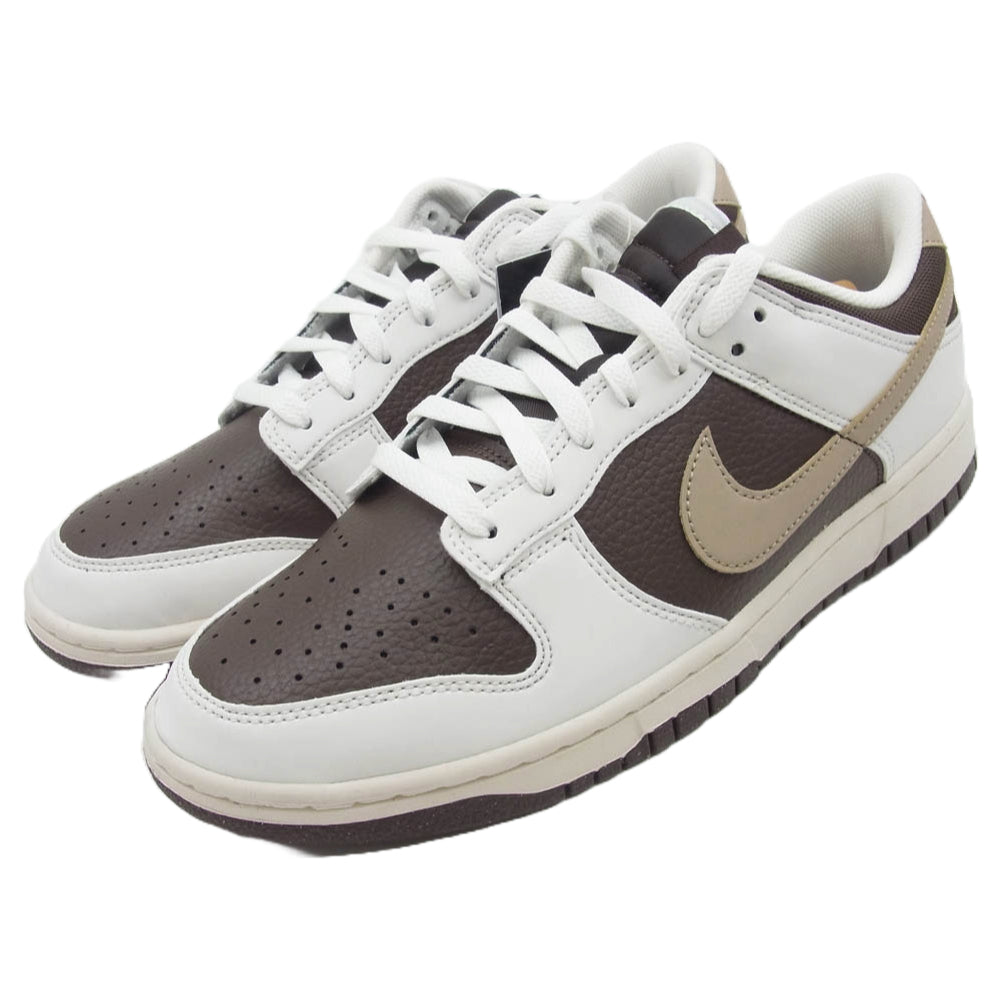 NIKE ナイキ HF4292-100 Dunk Low Next Nature Mocha ダンクロー ネクスト ナチュル モカ ローカット スニーカー ホワイト系 ブラウン系 28.0cm【新古品】【未使用】【中古】