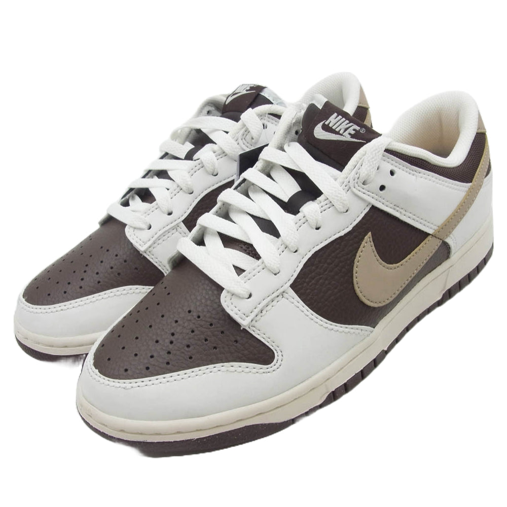 NIKE ナイキ HF4292-100 Dunk Low Next Nature Mocha ダンクロー ネクスト ナチュル モカ ローカット スニーカー ホワイト系 ブラウン系 27.0cm【新古品】【未使用】【中古】