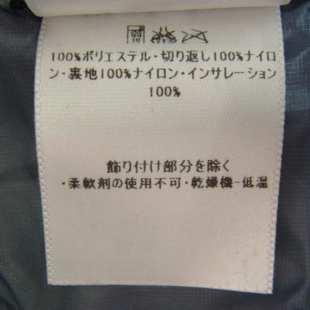 patagonia パタゴニア 05AW 29450F5 05年製 Puff Rider Jacket パフライダー ジャケット 中綿ジャケット フード欠品 パーツ破損 ブラック系 M【中古】