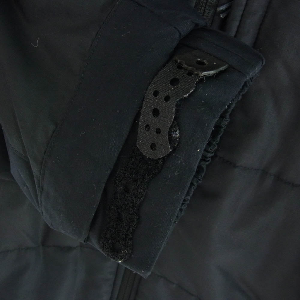 patagonia パタゴニア 05AW 29450F5 05年製 Puff Rider Jacket パフライダー ジャケット 中綿ジャケット フード欠品 パーツ破損 ブラック系 M【中古】