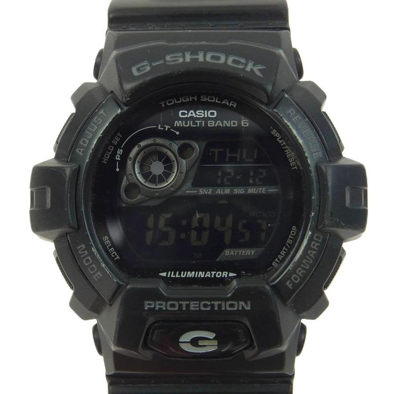 CASIO G-SHOCK カシオ ジーショック GW-8900A-1JF タフソーラー ウェーブセプター リストウォッチ 腕時計 ブラック系【中古】