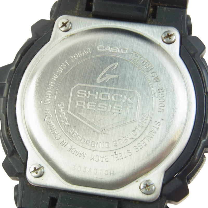 CASIO G-SHOCK カシオ ジーショック GW-8900A-1JF タフソーラー ウェーブセプター リストウォッチ 腕時計 ブラック系【中古】