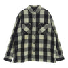NEIGHBORHOOD ネイバーフッド 23SS 231ARNH-SHM01 BUFFALO CHECK SHIRT LS バッファロー チェック 長袖 シャツ ブラック系 ホワイト系 M【中古】