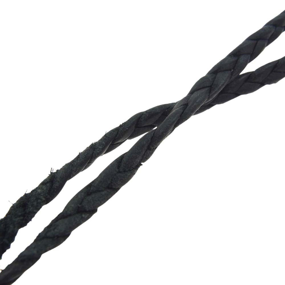 CHROME HEARTS クロムハーツ（原本無） スパイク レザー ブレード ボロチップ ブラック系 シルバー系【中古】