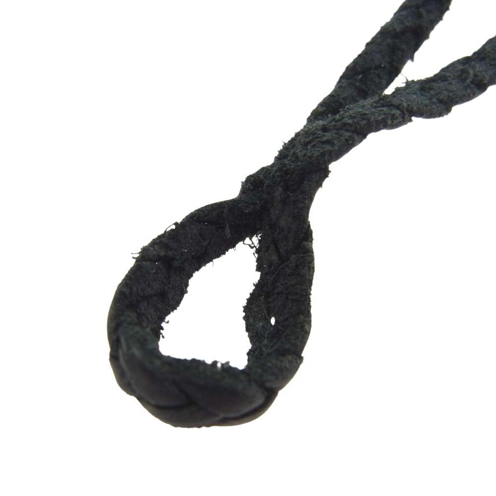CHROME HEARTS クロムハーツ（原本無） スパイク レザー ブレード ボロチップ ブラック系 シルバー系【中古】