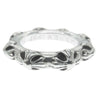 CHROME HEARTS クロムハーツ（原本無） CROSS BAND クロス バンド リング シルバー系 14号【中古】
