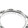 CHROME HEARTS クロムハーツ（原本無） CROSS BAND クロス バンド リング シルバー系 14号【中古】