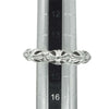 CHROME HEARTS クロムハーツ（原本無） CROSS BAND クロス バンド リング シルバー系 14号【中古】