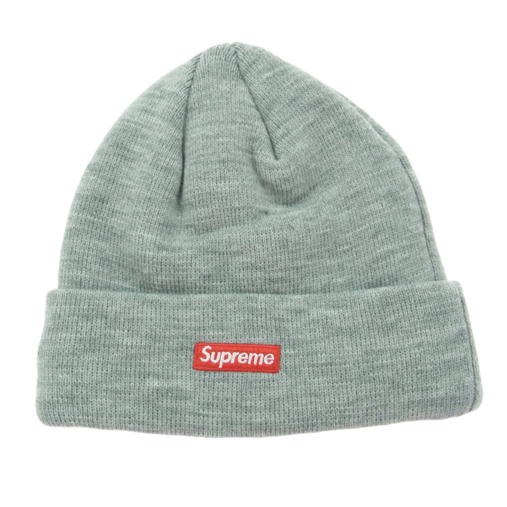 Supreme シュプリーム 23AW new era s logo beanie ニューエラ Sロゴ ビーニー ニット帽 グレー グレー系【極上美品】【中古】