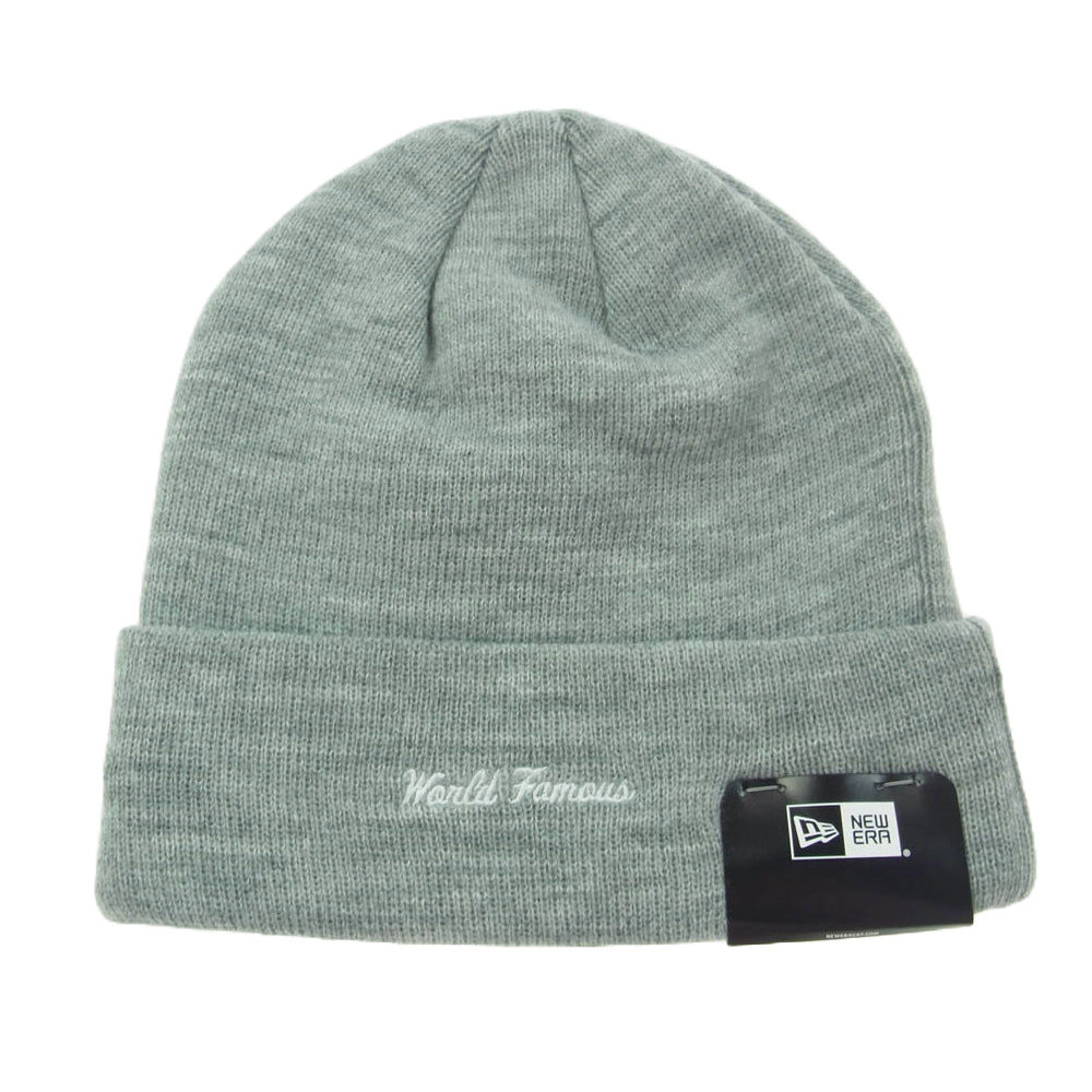 Supreme シュプリーム 23AW new era box logo beanie ニューエラ ボックスロゴ ビーニー ニット帽 カモフラ グレー系【新古品】【未使用】【中古】