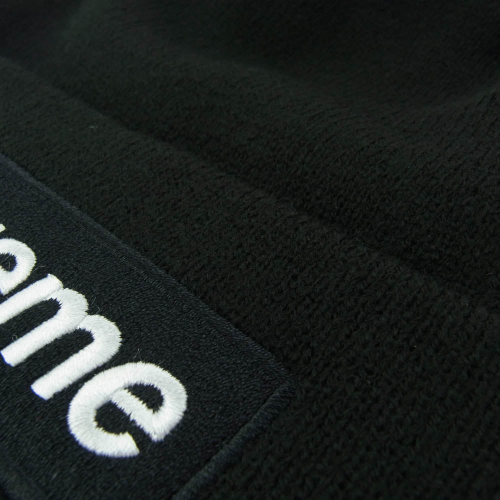 Supreme シュプリーム 23AW new era box logo beanie ニューエラ ボックスロゴ ビーニー ニット帽 ブラック ブラック系【新古品】【未使用】【中古】