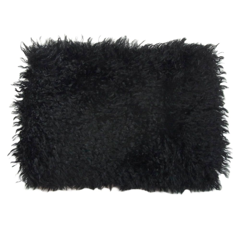 サイト ヨウジヤマモト UV-L13-934 S’YTE サイト POUDRE ECO FUR NECK WARMER プードル エコファー ネックウォーマー ブラック系【美品】【中古】