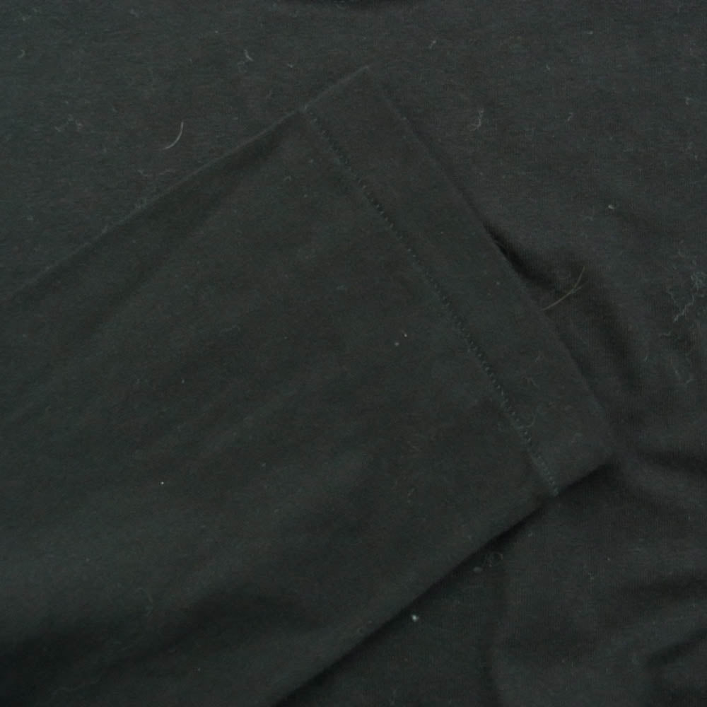 Y's Yohji Yamamoto ワイズ ヨウジヤマモト YB-T82-677 COTTON JERSEY LONG SLEEVE Y'S LOGO T コットンジャージー ロングスリーブ 長袖 Tシャツ カットソー ブラック系 4【中古】