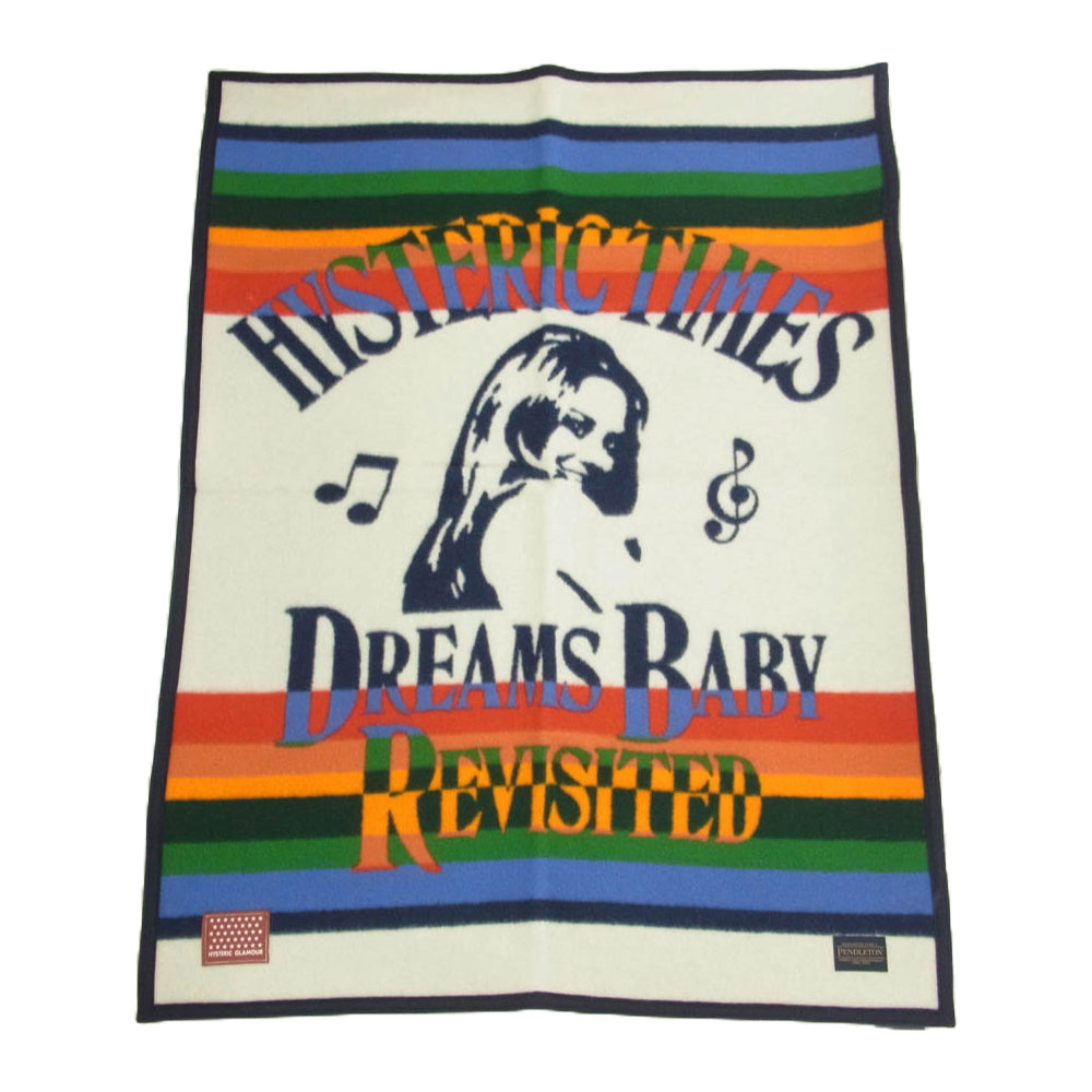 HYSTERIC GLAMOUR ヒステリックグラマー 20SS 01203QC01 PENDLETON ペンドルトン ヴァージンウール DREAMS BABY ムチャチョ ブランケット マルチカラー系【新古品】【未使用】【中古】