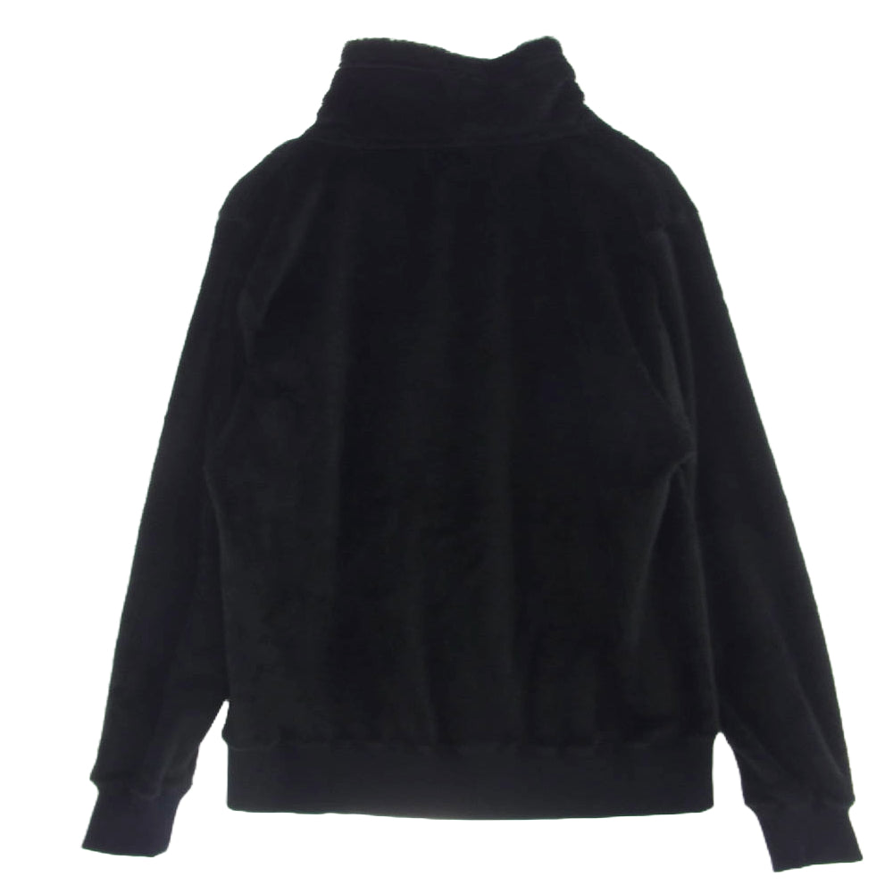 HYSTERIC GLAMOUR ヒステリックグラマー 02223CS01 HYS WOMAN ハイネック ボア フリース スウェット ブラック系 M【極上美品】【中古】