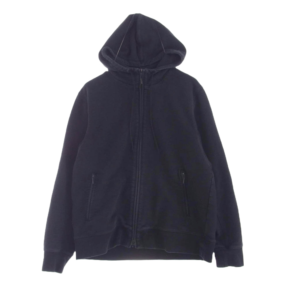Y-3 Yohji Yamamoto ワイスリー ヨウジヤマモト 20AW FN3363 CLASSIC BACK LOGO FULL-ZIP HOODIE クラシック バックロゴ フルジップ パーカー ブラック系 XXL【中古】