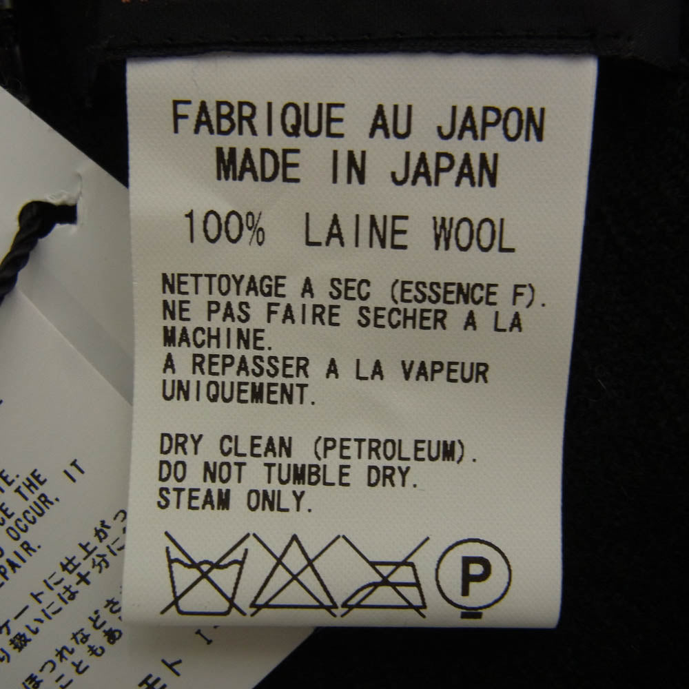 Y's Yohji Yamamoto ワイズ ヨウジヤマモト 16AW YR-L40-146 PINK ワイズピンク TAKESHI KOSAKA LOOK12 ビッグ ストール 大判 チェック ウール ブランケット ブラック系【新古品】【未使用】【中古】