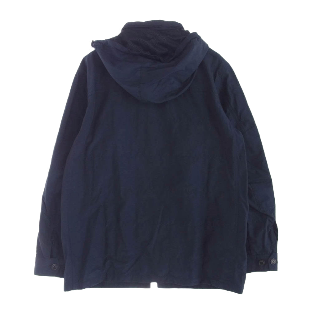Eddie Bauer エディー・バウアー 01 9568 キルティング マウンテンパーカー 裏地メッシュ ジャケット ネイビー系 L【中古】