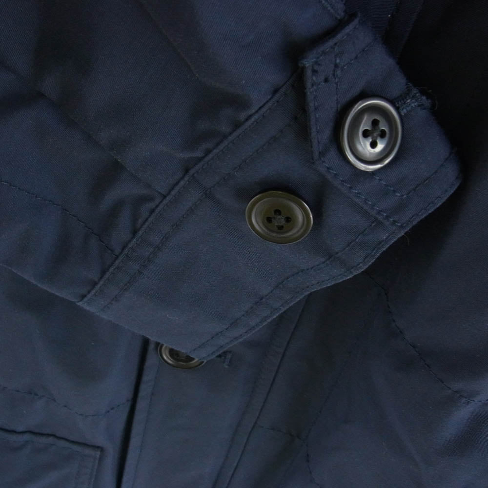 Eddie Bauer エディー・バウアー 01 9568 キルティング マウンテンパーカー 裏地メッシュ ジャケット ネイビー系 L【中古】