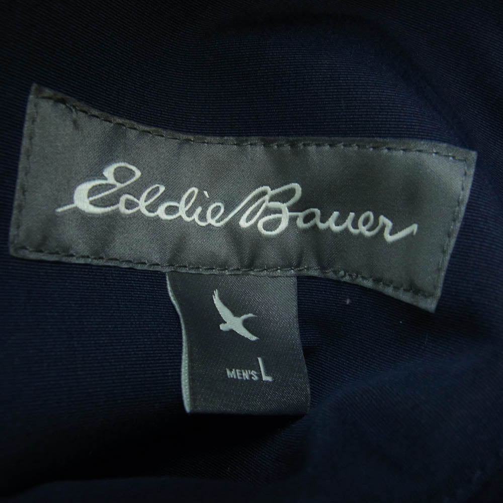 Eddie Bauer エディー・バウアー 01 9687 ステンカラーコート ネイビー系 L【中古】
