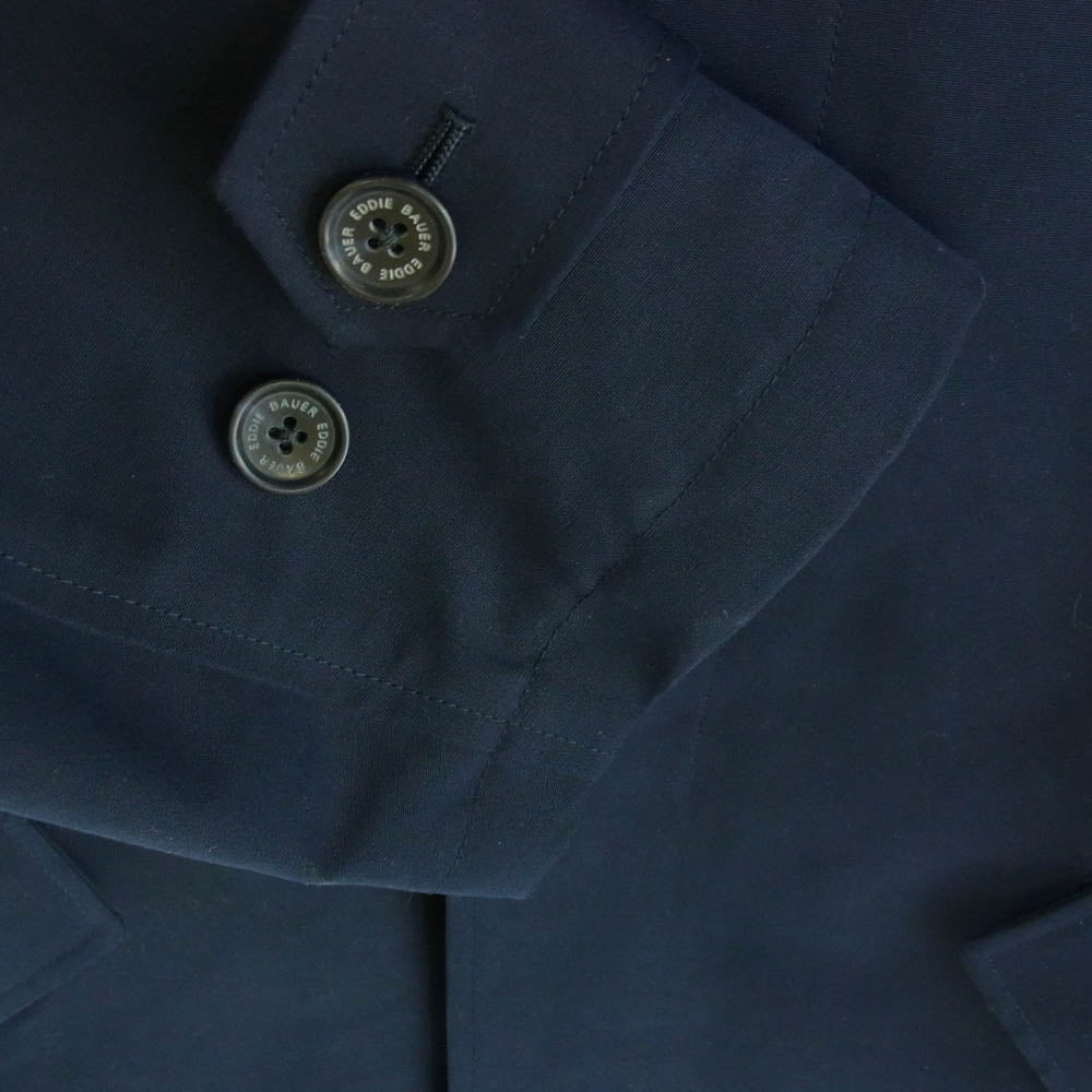 Eddie Bauer エディー・バウアー 01 9687 ステンカラーコート ネイビー系 L【中古】