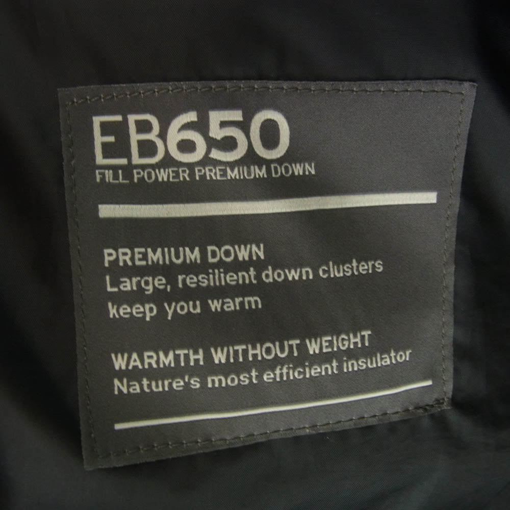 Eddie Bauer エディー・バウアー 01 9893 フェイクファー ダウンジャケット モッズコート カーキ カーキ系 L【中古】