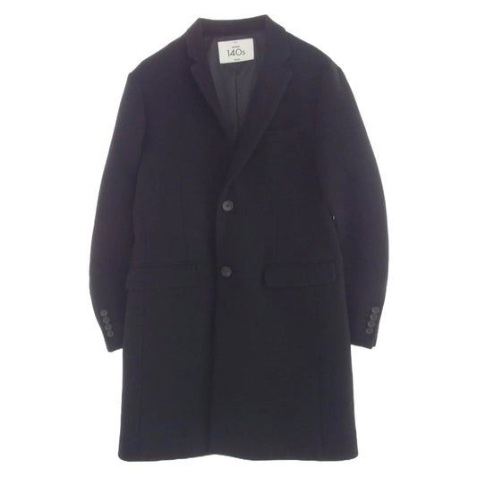 JOURNAL STANDARD ジャーナルスタンダード relume SUPER 140S チェスター コート ブラック系 M【中古】