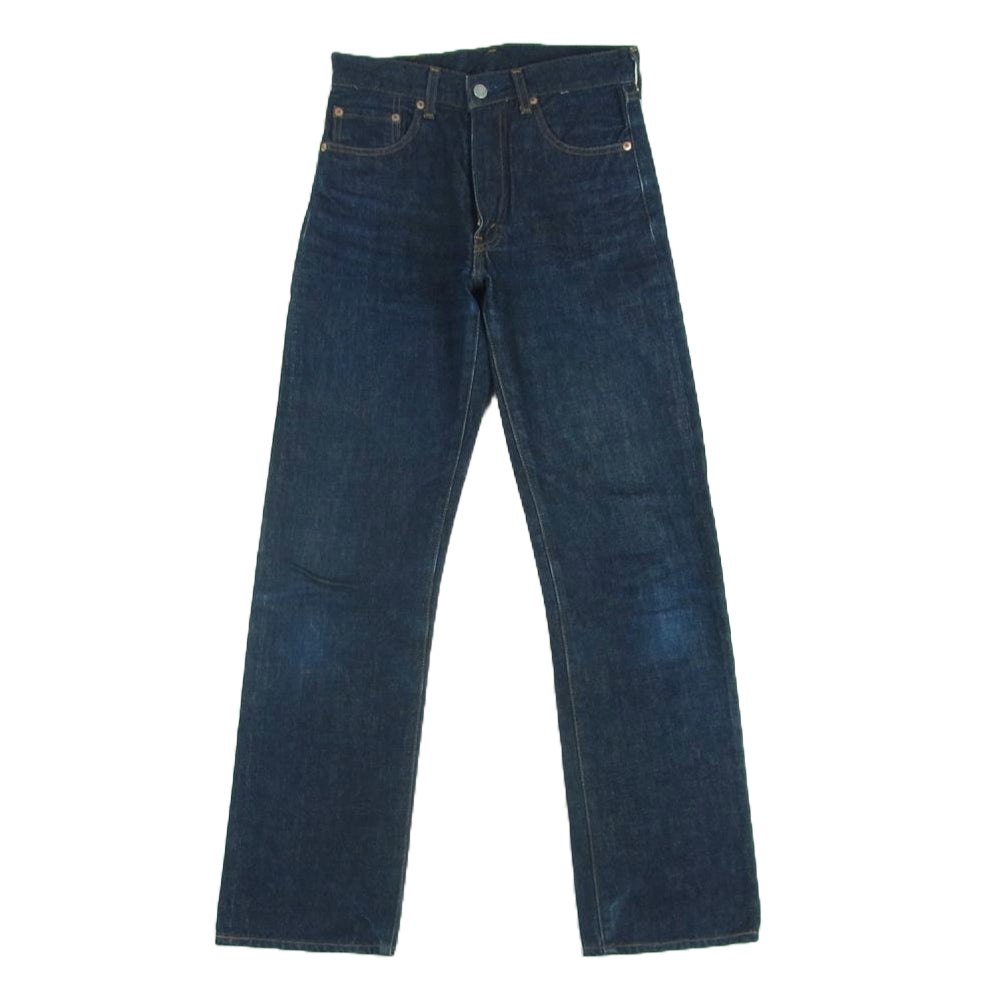 Levi's リーバイス 90s 502XX BIGE J22 デニム パンツ コットン 日本製 インディゴブルー系 W28 L36【中古】