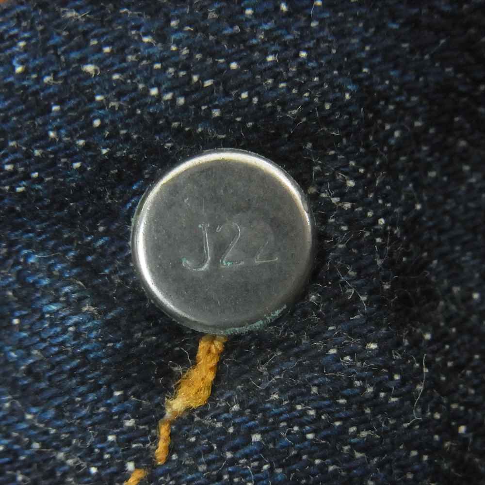 Levi's リーバイス 90s 502XX BIGE J22 デニム パンツ コットン 日本製 インディゴブルー系 W28 L36【中古】