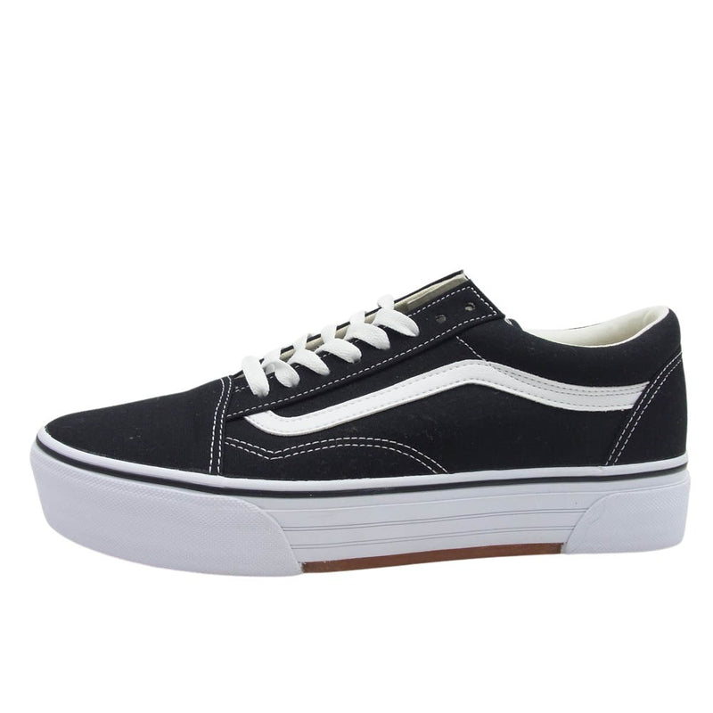 VANS バンズ V36CF CHKY OLD SKOOL ローカット スニーカー ブラック系 28cm【極上美品】【中古】