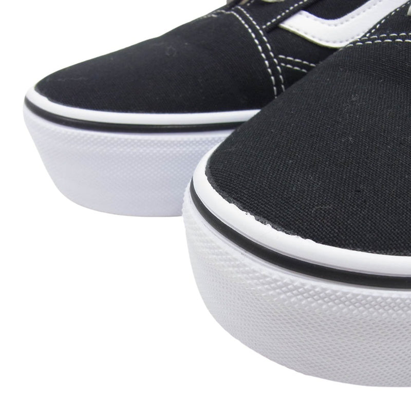 VANS バンズ V36CF CHKY OLD SKOOL ローカット スニーカー ブラック系 28cm【極上美品】【中古】