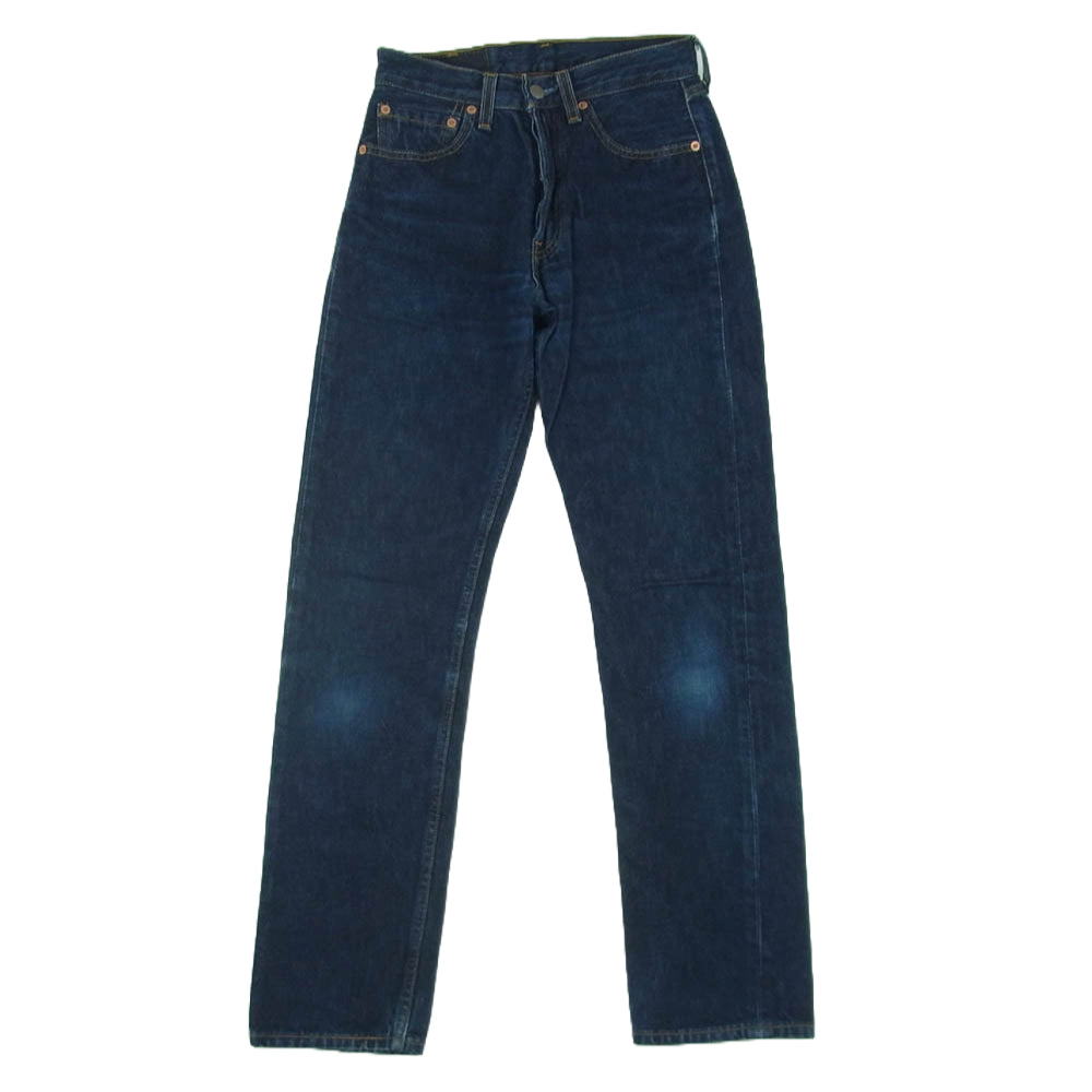 Levi's リーバイス 501 USA製 90s デニム パンツ コットン ボタン裏553 インディゴブルー系 W27 L32【中古】