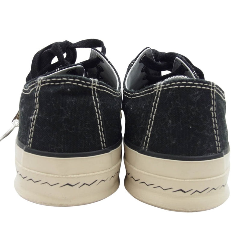 VISVIM ビズビム 24AW 0124201001001 SKAGWAY ローカット スニーカー ブラック系 8【中古】