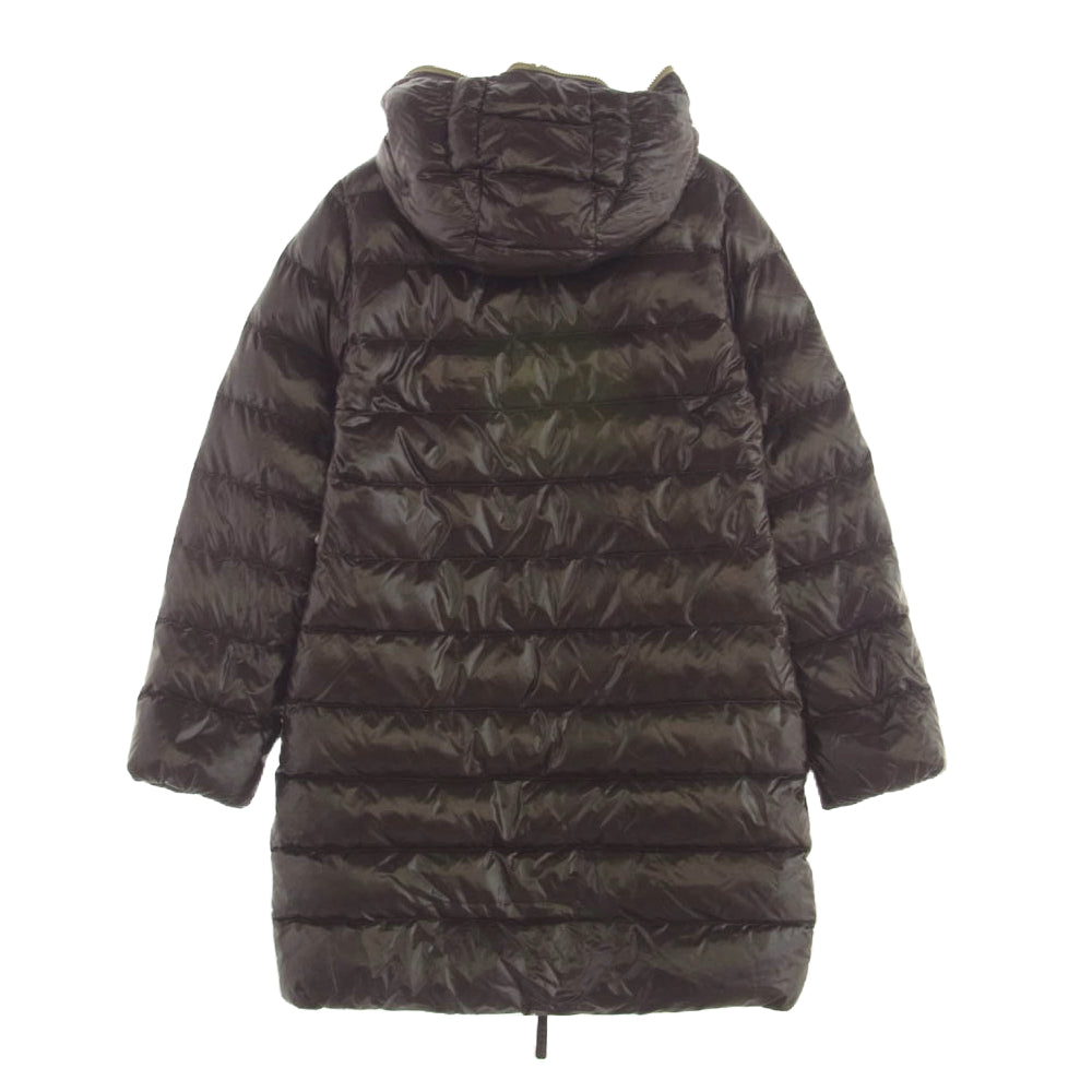 DUVETICA デュベティカ ACE ジップアップ フード付き ダウン コート ジャケット ブラウン系 42【中古】