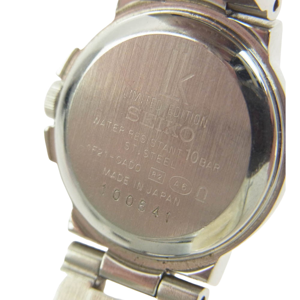 SEIKO セイコー 1F21-0AD0 LUKIA ルキア アナログ 腕時計 ウォッチ シルバー系【中古】