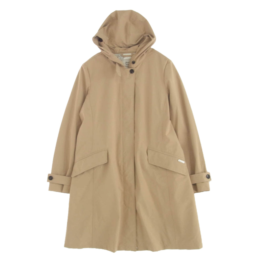 WOOLRICH ウールリッチ WWOU0596 BELTED FAYETTE LIGHT PARKA ベルテッド ファイエット ライト パーカ トレンチ コート ベージュ系 M【中古】