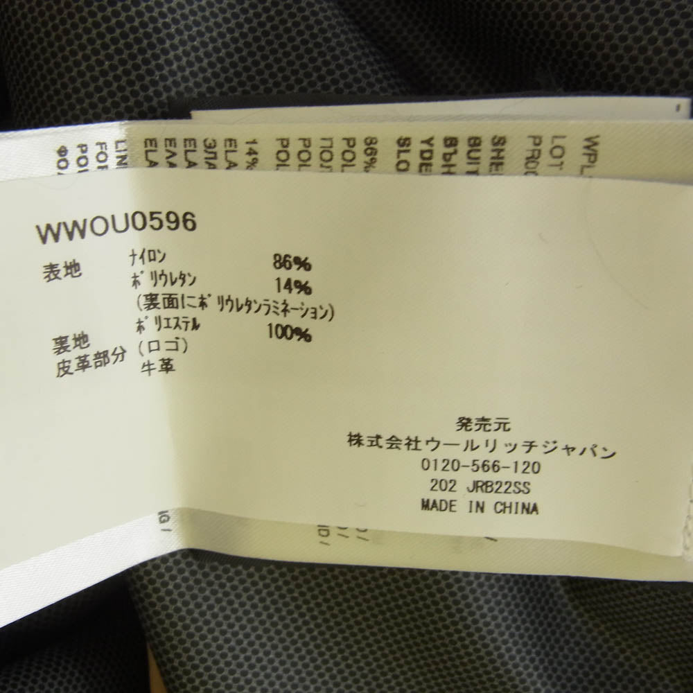 WOOLRICH ウールリッチ WWOU0596 BELTED FAYETTE LIGHT PARKA ベルテッド ファイエット ライト パーカ トレンチ コート ベージュ系 M【中古】