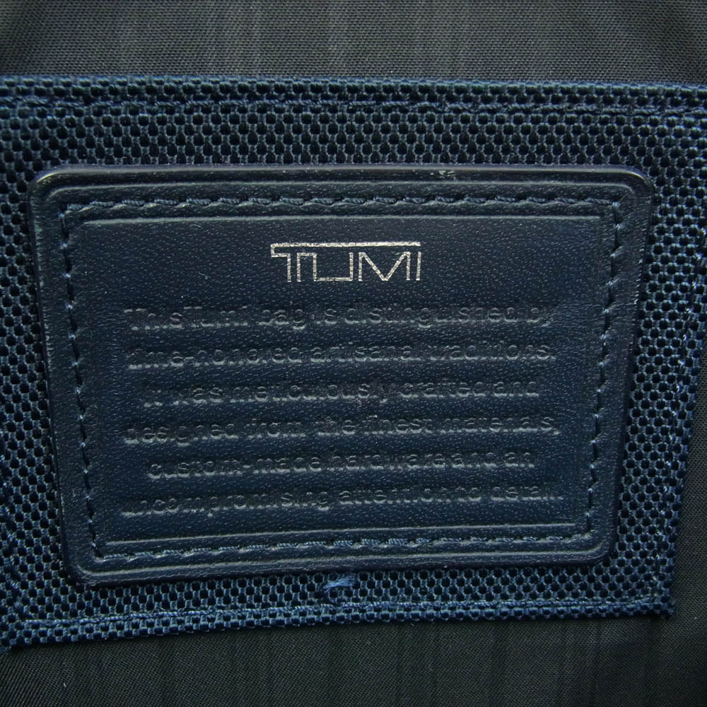 TUMI トゥミ 68415DNYE JARVIS ジャーヴィス 2WAY ブリーフ ケース バッグ ブラック系 ネイビー系【中古】