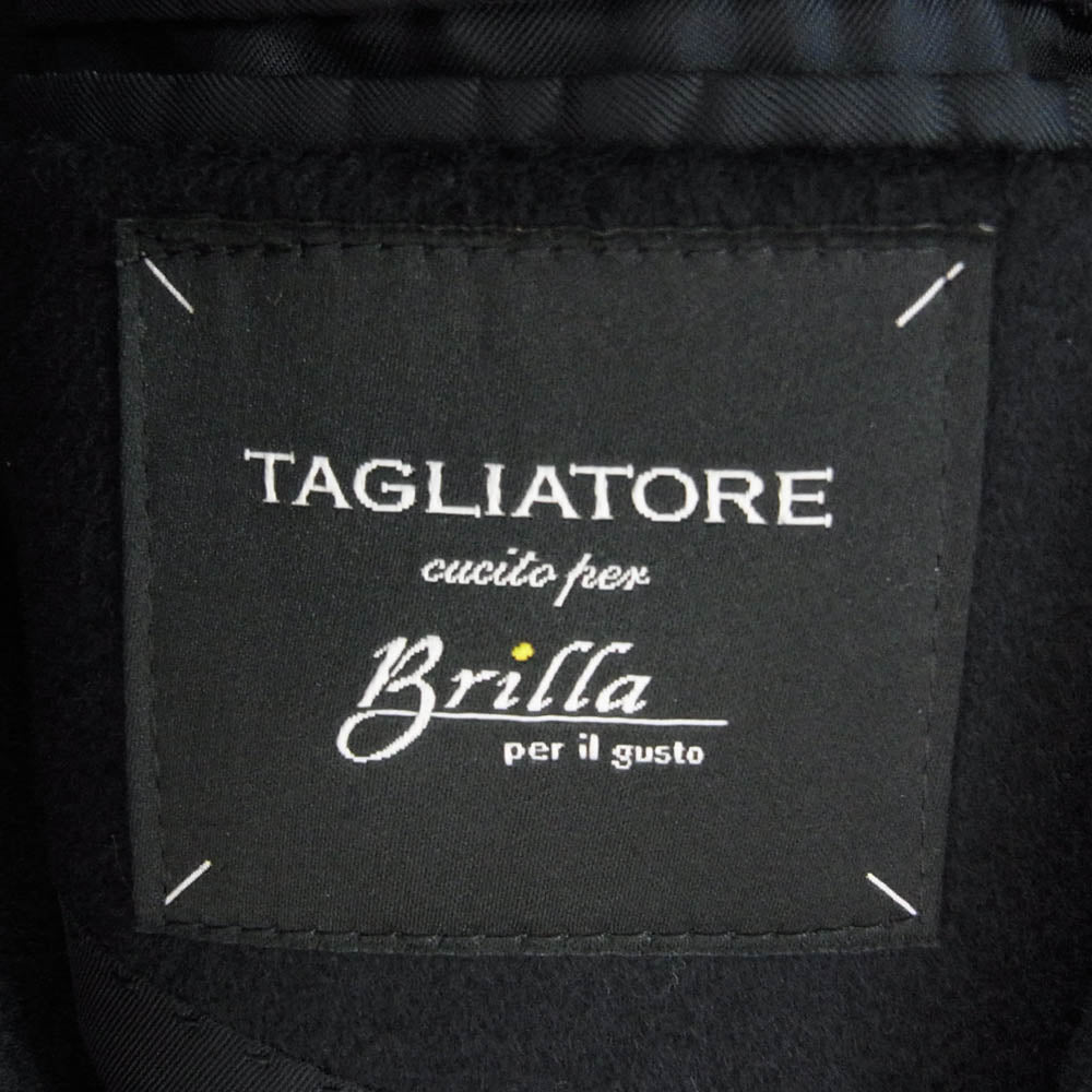タリアトーレ RICH リッチ ウール ロング コート ネイビー系【中古】