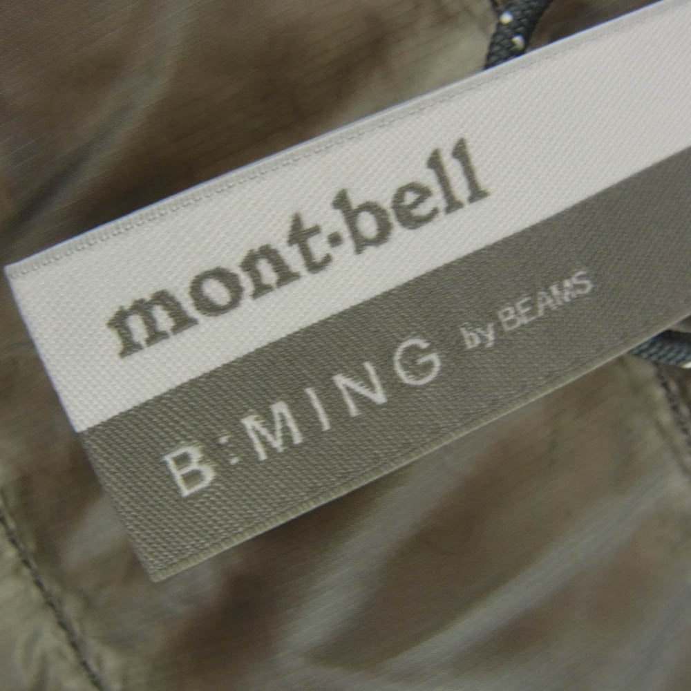 mont-bell モンベル 1601112 B:MING by BEAMS ビーミング ビームス別注 スペリオダウン ダウンジャケット ダウンカーディガン グレー系 L【中古】