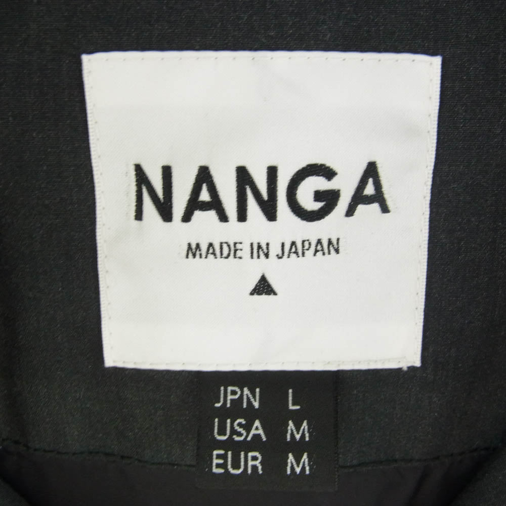 NANGA ナンガ 23B-55 ROCOCO ロココ別注 HINOC ヒノック ダウン コーチジャケット グレー系 L【中古】