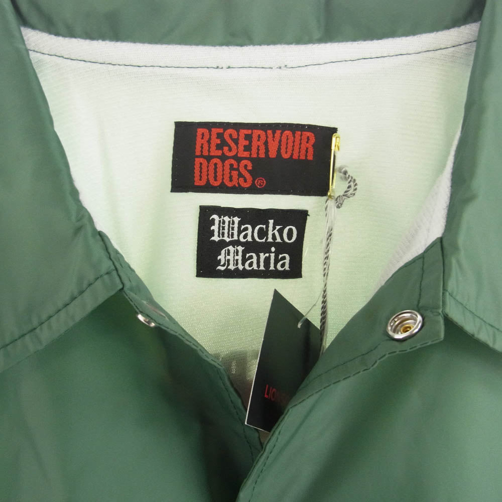 WACKO MARIA ワコマリア 24AW RD-WM-BL02 RESERVOIR DOGS  COACH JACKET コーチ ジャケット グリーン系 L【中古】