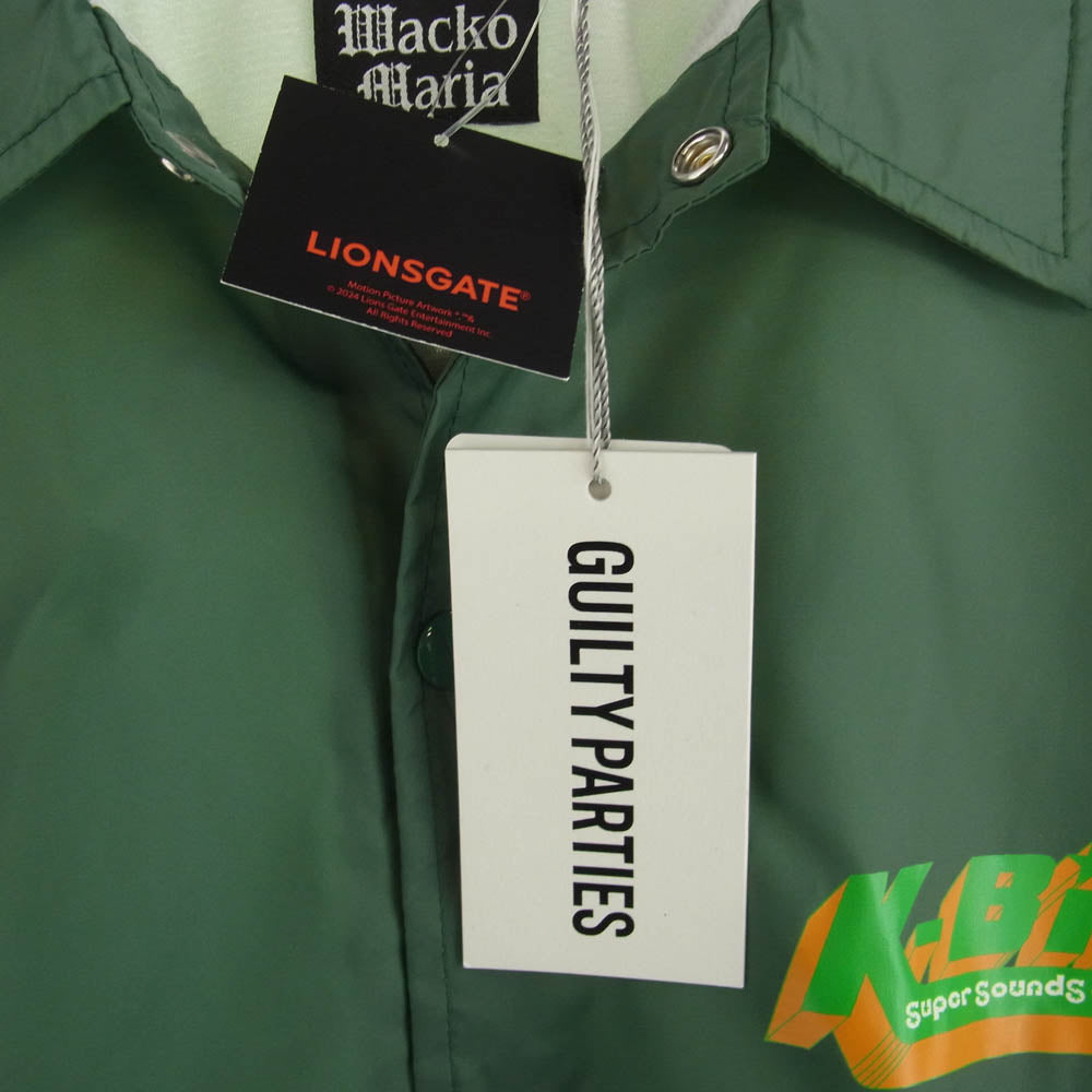 WACKO MARIA ワコマリア 24AW RD-WM-BL02 RESERVOIR DOGS  COACH JACKET コーチ ジャケット グリーン系 L【中古】