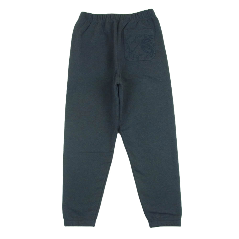 Berluti ベルルッティ 24AW R23JTL32 JBAG 247140 バックポケット 刺繍 ジョガー スウェット パンツ ダークグレー系 M【美品】【中古】