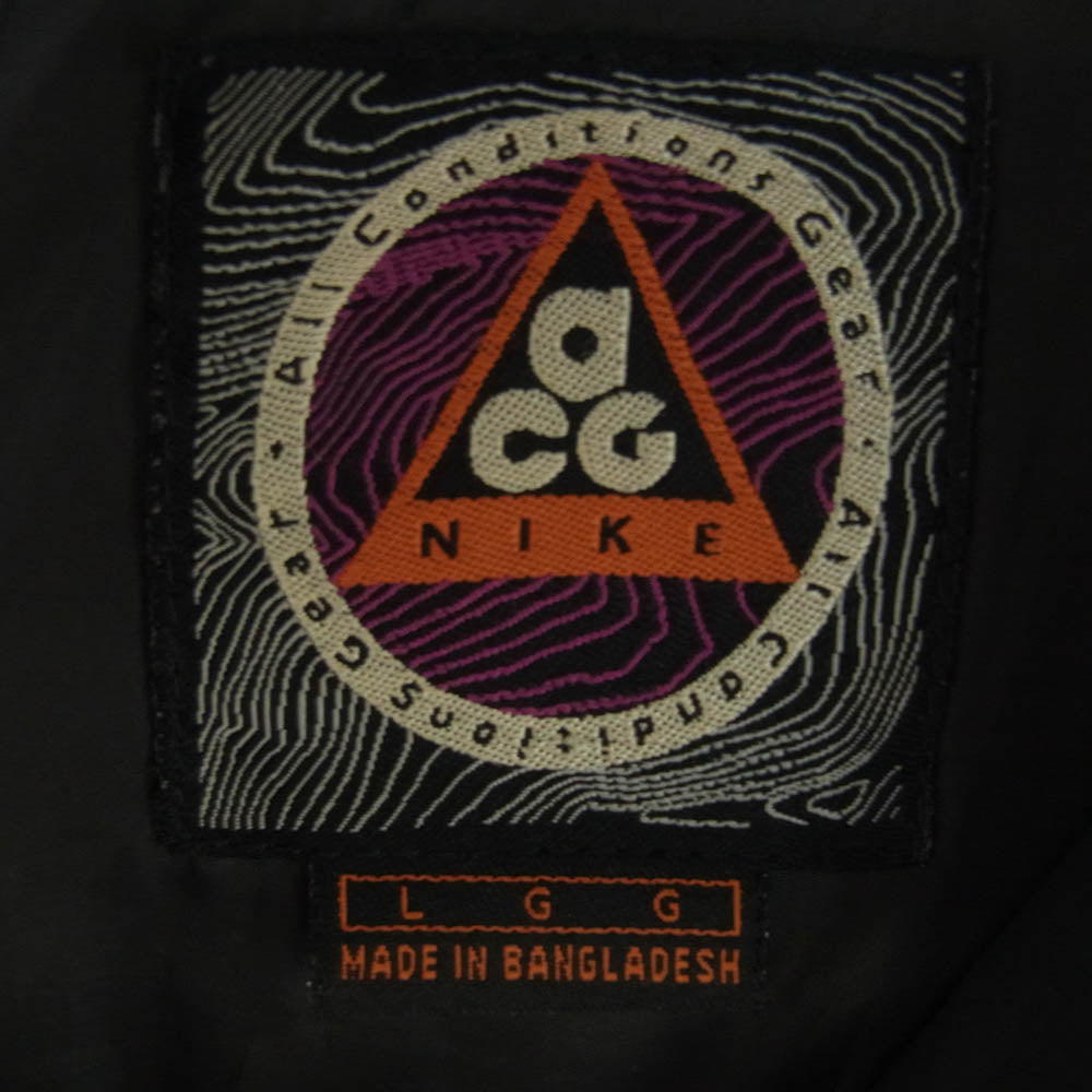 NIKE ナイキ 90s ACG ダウン ジャケット ブラック系 L【中古】