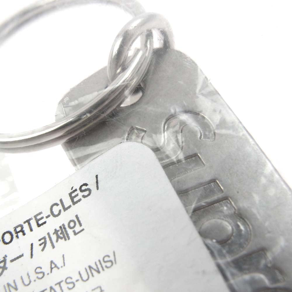 Supreme シュプリーム Bottle Opener Keychain ボトル オープナー キーチェーン キーホルダー シルバー系【新古品】【未使用】【中古】